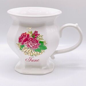 1996 Avon Flower of the Month Mug in box, Unused, June